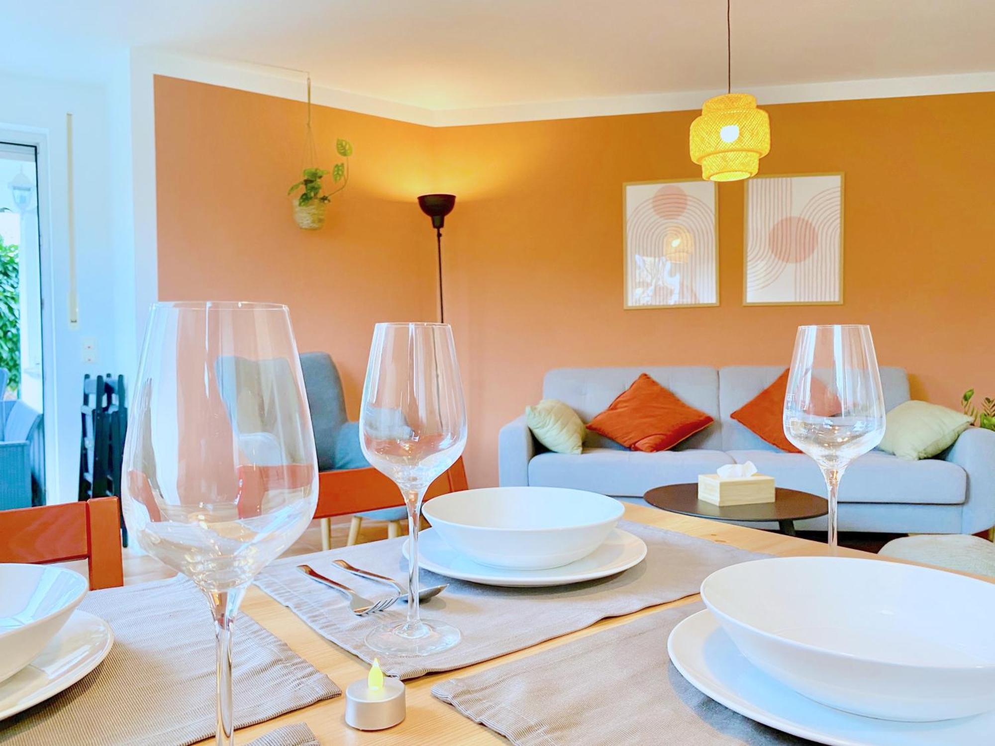 Snug Stays I 3 Zimmer Design Apartment Am See Mit Garten I Home Office I Highspeed Wifi Wessling Ngoại thất bức ảnh